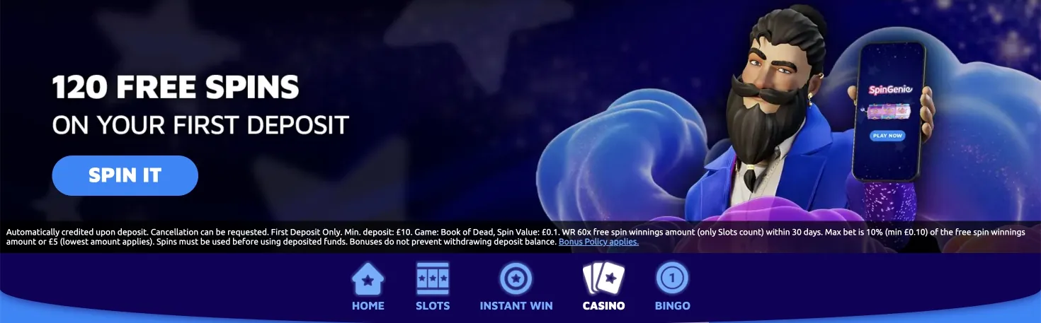 SpinGenie Casino - Best Online Casino